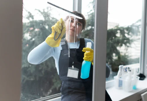 Nettoyage de vitres intérieures et extérieures à Lafitole